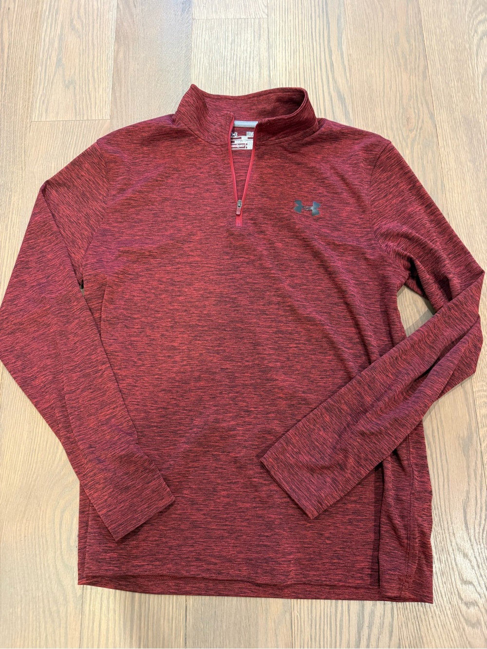 Under Armour dry fit Burgundy Red Quarter-Zip Pullover
